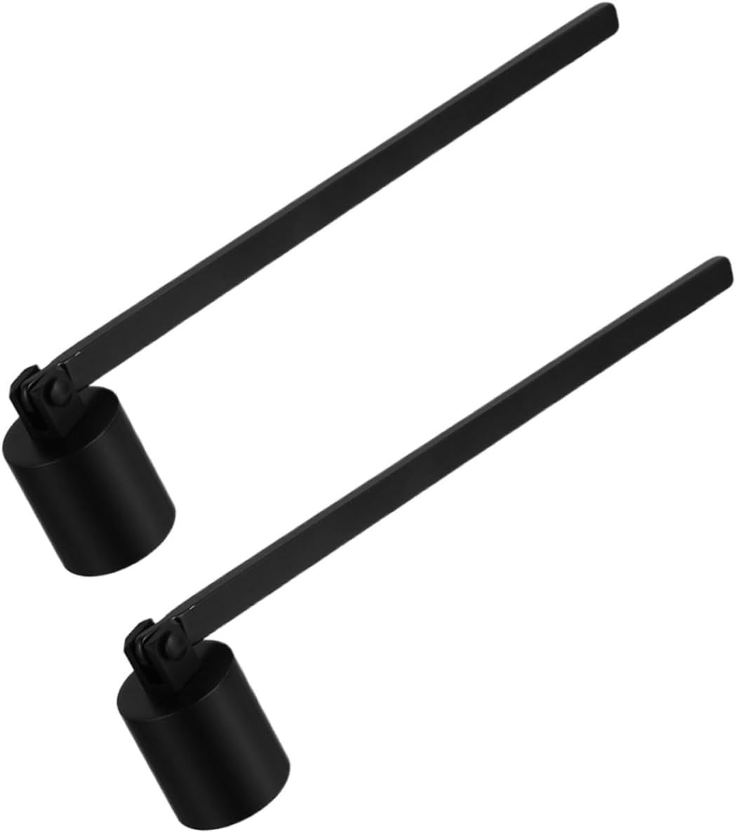 Cabilock 8pcs Vintage Candle Snuffer Handle Wick Extinguisher for Safe Decorative Candle Accessories for Home Decor and Giving