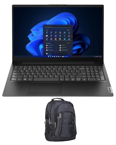 Lenovo V15 G3 School & Business Laptop 15.6' IPS FHD Display (Intel i5-1235U, 8GB DDR4, 512GB SSD, Intel UHD, WiFi 6, Webcam, Bluetooth 5.3, No OS) with Premium Backpack