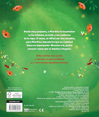 Sensibles (libro de cartón) (Pequeñas manitas)