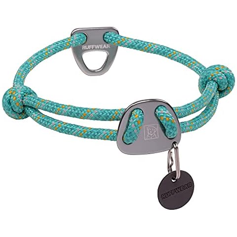 RUFFWEAR Knot-a-Collar, reflektierendes und verstellbares Hundehalsband mit Seil Cover