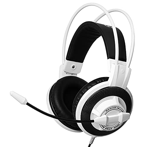 Fone de ouvido para jogos G925 com fio montado na cabeça com unidade de driver de 40 mm microfone om