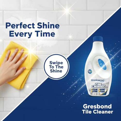 Image of Gresbond by Kajaria - TC-1 Tile Cleaner | Tile Cleaning Liquid for Interior & Exterior Tiles