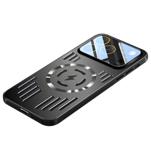 For IPhone 17/17 Pro/17 Air/17 Pro Maxp}OlbgP[XAXȒ󃁃^MP[XAI[CN[VuYیJo[,17pro max,Black