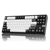OOCTPK Chilkey ND TKL Aluminum Mechanical Keyboard, 87 Keys Tenkeyless Wireless Gaming Keyboard, Tri-Mode BT5.3/2.4GHz/USB-C PBT Keycaps Hot Swappable Custom Key Board for Windows Laptop Office PC