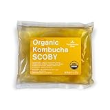 Organic SCOBY Kombucha Starter Kit - 100% Guaranteed to Brew - Fresh, Live Culture with Starter Liquid - The Kombucha Shop