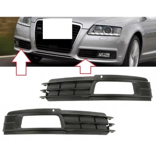 Rejilla antiniebla delantera de coche para A6 C6 4F: luces parachoques 6