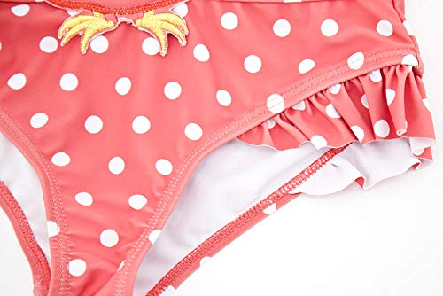 Coralup Girls Swimsuits Cute Owl Swimwear Ruffle Bathing Suit For Kids 18-24M #TOP5