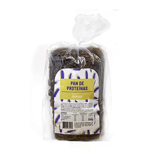Pan Proteico y Tierno de 500 gr · Pan de Proteinas Bajo en Carbohidratos · 28% de Proteínas · Ideal dietas Hipocalóricas y Altas en Proteínas - KETO