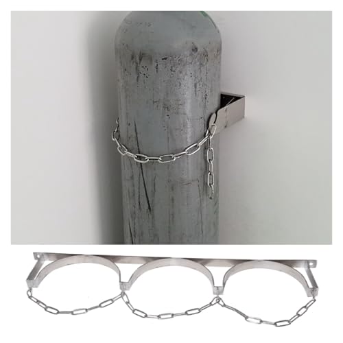 Support pour bouteille de gaz en acier inoxydable durable 34 pouces