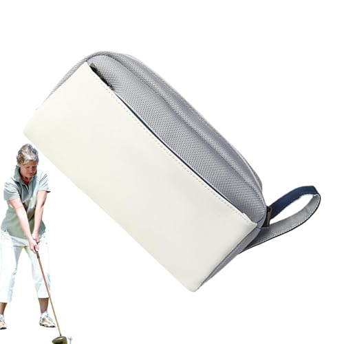 Organizador de bolsas de golf ideal para mantener el orden en garajes y trasteros