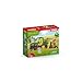 Schleich Farm World - Working in The Forest Playset with Action Figure, Dog Figurine, Tractor Toy and Accessories - Imaginative Play Set for Kids Ages 3+