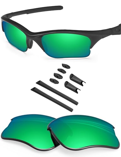 Image of BLAZERBUCK Replacement Lenses & Sock Kit for Oakley Half Jacket XLJ /Half Jacket XLJ Asian Fit Sunglass