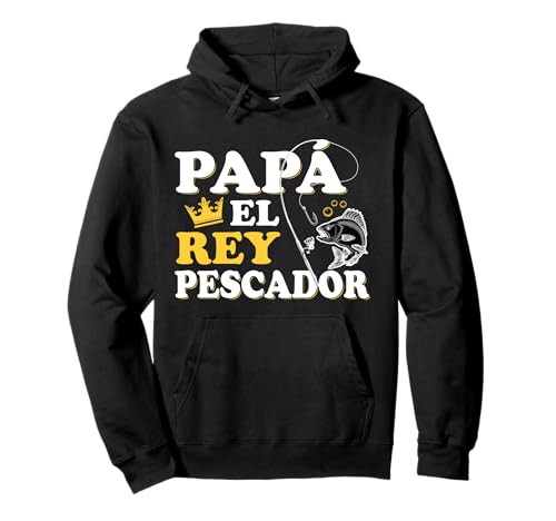 Camiseta Para Pescador Papa Pesca Divertida Sudadera con Capucha