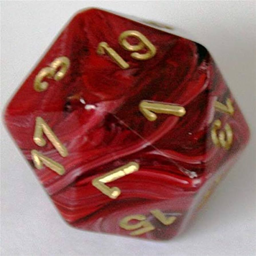 Che♡ Chessex CHX26434 Dice-Gemini Set, One Size, Green/Purple