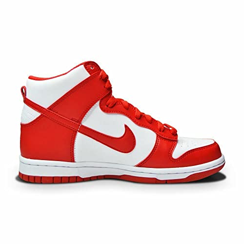 White / University Red Nike GS Dunk High2