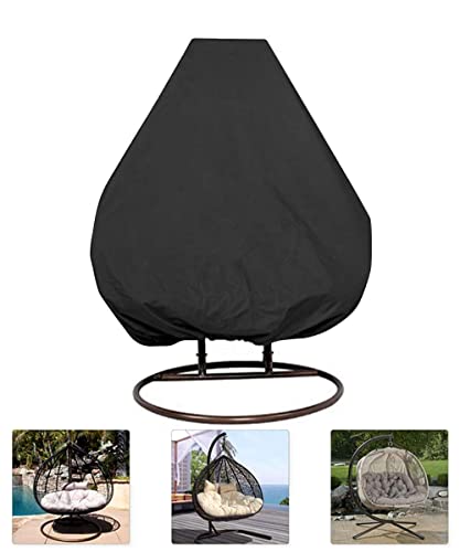 【Protezione rafforzata】Realizzato in materiale di alta qualità e bordi rilegati danno la protezione completa per la copertura da fessurazioni. Tutto intorno al fondo con coulisse per evitare che il vento venga spazzato via. Proteggi strettamente le tue sedie da giardino.
