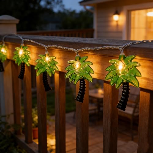 30% Off 8.5ft Palm Tree LED Lights Outdoor Waterproof - Image 6
