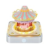 3Dカレンダー、芸術的なパッド、3Dメモパッドカレンダー2025、カルーセルペーパー彫刻アートパッドカレンダー、手引き3Dカレンダーメモパッド、ライト付きクリエイティブデスクカレンダー、ユニークなギフト(英語版)