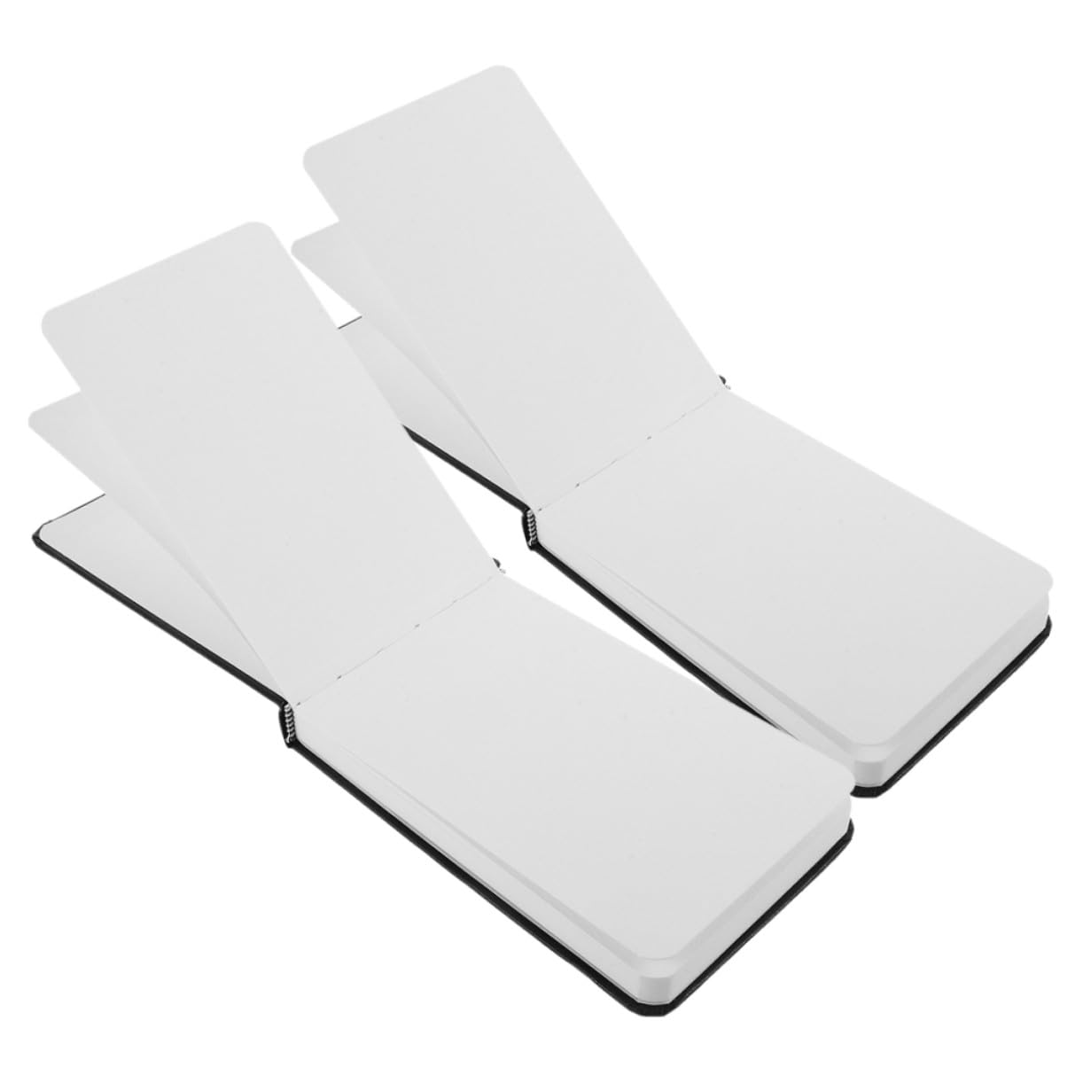 Carnet Aquarelle Portable UKCOCO contre le Gondolement - 2 Blocs-notes Voyage sans Lignes