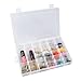 36 Grids Plastic Jewelry Box Earring Organizer Storage Containers with Movable Dividers for Beads Jewelry Small Parts Things Sold by Lasten