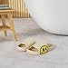 Guyarns Sandals for Girls and Boys,Mens Slippers Sandals for Women,EVA Anti-Slip Indoor & Outdoor Kids Slippers Smile Face Open Toe Spa Bath Pool Gym House Casual Shower Shoes(White 39///40)