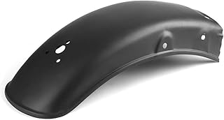 Para-lamas de roda de motocicleta, abas de lama do pneu traseiro, para-lama de metal, modificação do para-lama da roda da motocicleta