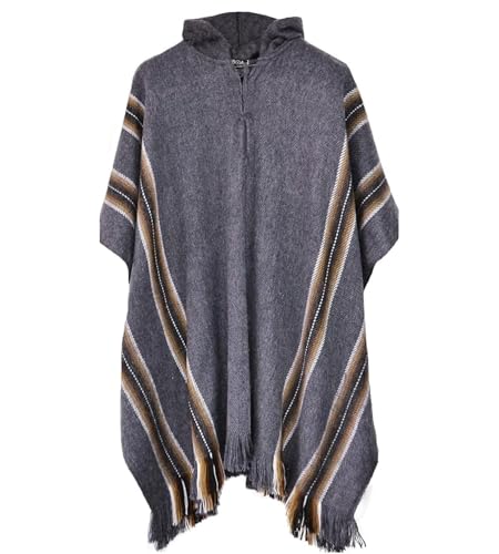 Gamboa Poncho Homme Poncho Mexicain Poncho Lain Poncho Polaire Homme Manteux Homme Poncho Homme Hiver