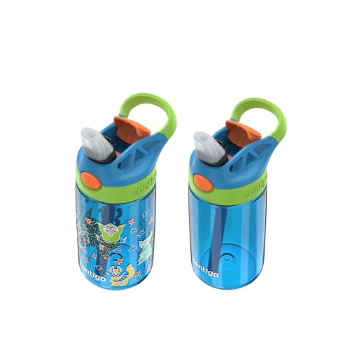 Image of Contigo Kids Water Bottle with Redesigned AUTOSPOUT Straw, 14 oz