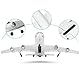 Sunydog RC Aeroplane,XK A120 Airbus A380 Modell Flugzeug 3CH EPP 2.4G Fernbedienung Flugzeug Starrflügel RTF Spielzeug als tolles Geschenk für Erwachsene