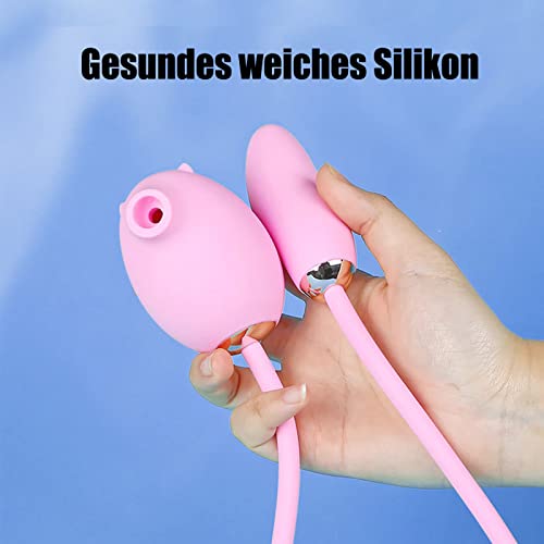 Dazifan Klitoris Sauger Stimulator G-punkt Vagina Massager Vibratoren Dildo Analplug Vibrator mit 7 Vibrationsmodi & 3 Saugmodi Wasserdichtes Masturbator Sexspielzeug für Frauen Männer Paare – Bild 6