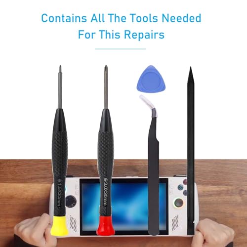 Ikpek 2 Pack Joysticks replacement for Asus ROG Ally RC71L Handheld Console, Joystick for GPD win3 Windows 10 Handheld Game Laptop Thumb Sticks 3D Analog Rod Replace Accessories with Repair Tools - Thumbnail 5