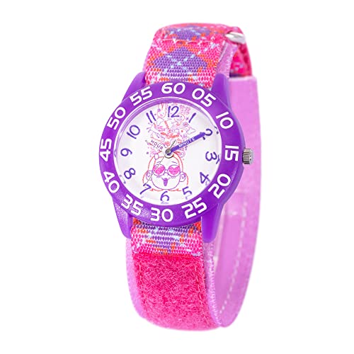 Disney Turning Red Kids' Plastic Time Teacher Analog Quartz Strap Watch