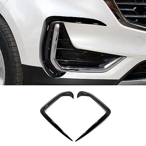 ERIDANUS Auto Accessories Fit for Hyundai Tucson 2023 2022 Headlight Cover Front Lamp (Black) ABS 2 PCS