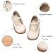 THEE BRON Toddler Girls Mary Jane Shoes Floral Cut-Out Oxfords Dress Flats(AX506 Little Kid,Apricot/11M)