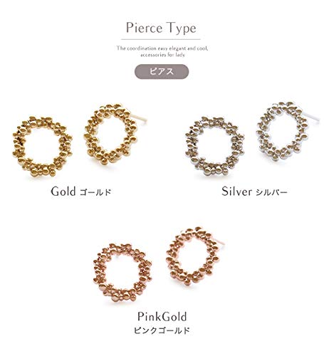 ジュエルボックス『サークルピアスイアリング（d-mkp-8458）』