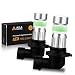Alla Lighting HB4 9006 LED Fog Lights Bulbs 8000K Ice Blue 2800lm Xtreme Super Bright COB-72 12V Replacement