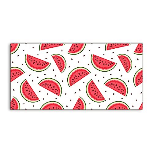 Cadre Acrylique 120x60cm Watermelon Tropics pour une déco de salon exotique
