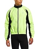 Canari Cyclewear Men's Flash Shell Jacket, Killer Yellow, Medium