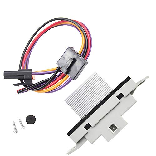 Image of HVAC Blower Motor Control Module Resistor Kit Compatible with Chevy Chevrolet Trailblazer Silverado Tahoe Suburban GMC Envoy Sierra Yukon