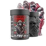 Zoomad Labs Moonstruck II Pre Entreno con Cafeína 510 g – Pre Workout Potente para Fuerza y Congestión – Gorilla Pump 13 g Óxido Nítrico, Energy Focus, Preentreno Gimnasio - Sabor Devil Cherry