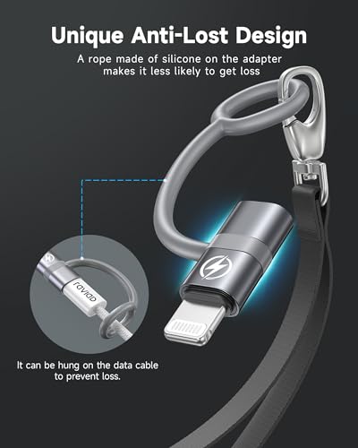 RAVIAD Type C to ライトニング 変換アダプタ (2個セット) 36W PD急速充電 PDチップ搭載 USB-C iPhone 変換コネクタ アルミ合金外装 タイプCからiOS変換コネクタ iOS USB Cアダプタ ヘッドフォンとデータ非対応 iPhone 14 13 12 Pro Max, Pad Pro/Air/Mini, Pod/TouchなどiOS機器対応