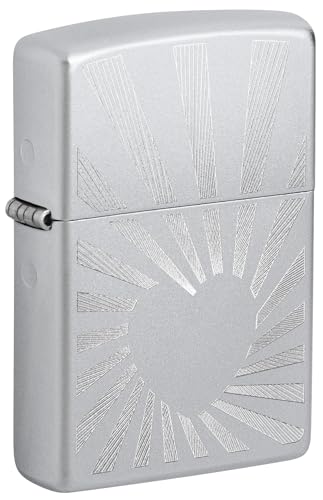 Zippo Sturmfeuerzeug - Love/Positivity Design - Nachfüllbar- Geschenkbox - Metall - Made in USA