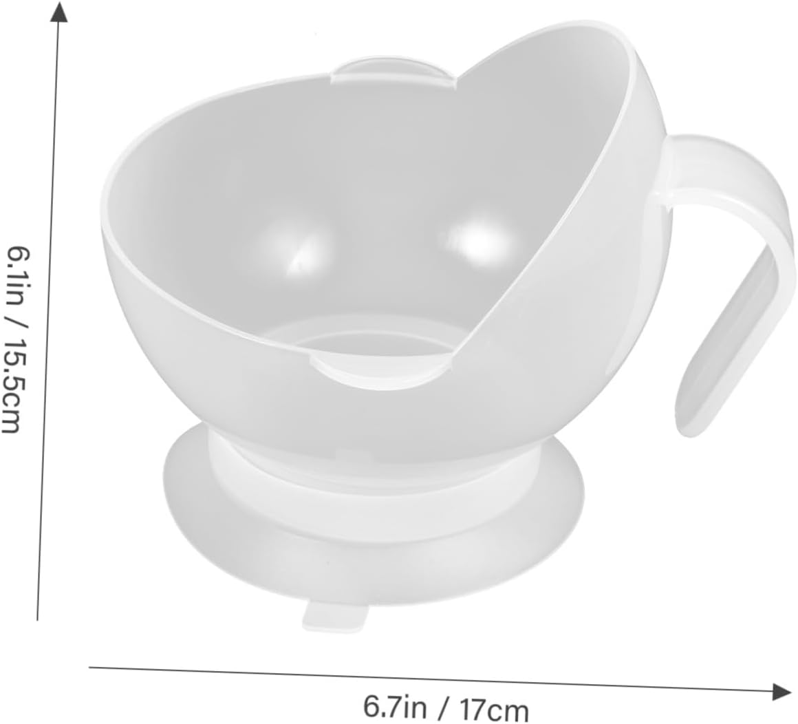 Spill Proof Senior Dining Bowl for Elderly and Disabled Users