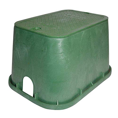 NDS 14 in. x 19 in. Standard Valve Box and Drop-in Cover - ICV