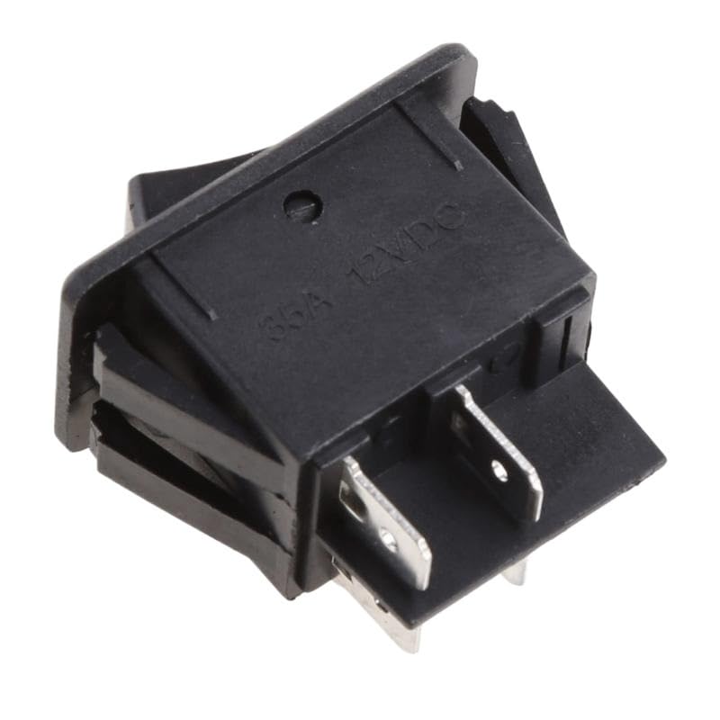 652F 12V Car Boat Toggle LED Fog Light On/Off Button 4Pin for Car Boat Fog Lamp