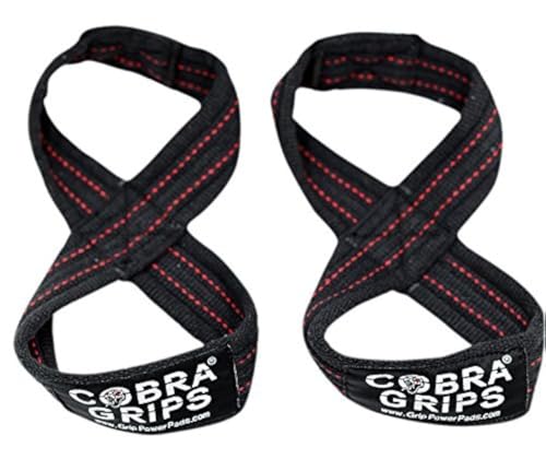 Deadlift Straps Best Straps ON The Market Figure 8 Lifting Straps The #1 Choice for Power Lifters weightlifters Workout Enthusiasts (60 cm Up to 6.0
