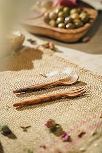 Bea Crafty Olivenholz Olivenlöffel Set ROC