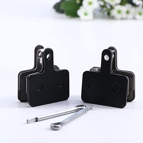 Sosoport 4 Pares Tapetes Mtb para Pastilhas de Resina de Metal Freio Sinterizado Semi- Metálico