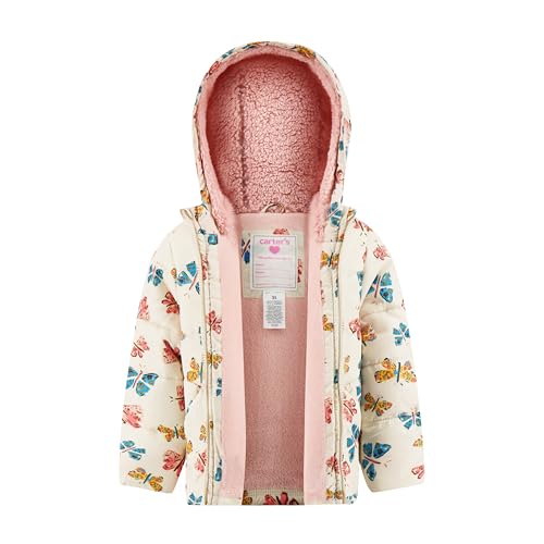 Carter's Girls' Heavyweight 2-Piece Skisuit Snowsuit Set - Snow Bib and Hooded Jacket3