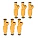 Catinbow 0280155700 0280155710 6PCS Engine Fuel Injector Set for Jeep Grand Cherokee Wrangler Comanche 4.0L For-d Mercury Lincoln 4.6L 5.0L 6.8L